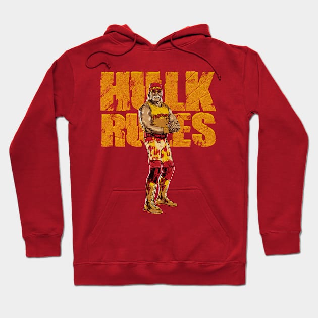 Hulk Hogan Hulk Rules Hoodie by MunMun_Design